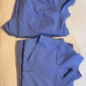 Women's ceil Blue Scrub sets